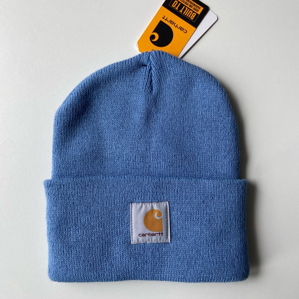 Carhartt Sky Blue Beanie NWT